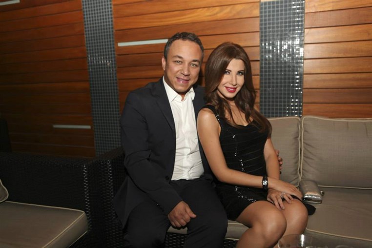 Nancy Ajram at Bazaar Arabia